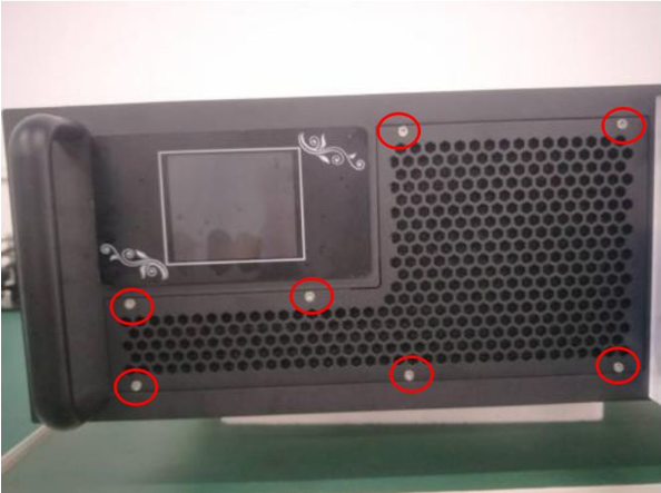 激光冷水機防塵網拆洗