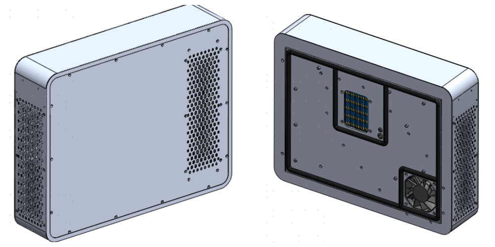 小型無人機機庫的冷卻或加熱裝置